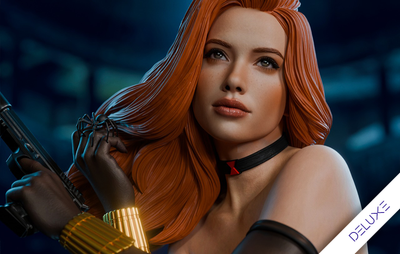 Black Widow (Deluxe) Statue by Cincronize Labs