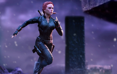 Avengers Endgame - Black Widow Art Scale 1/10
