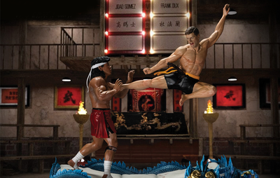 Bloodsport - The Last Fight 1/10 Scale Diorama