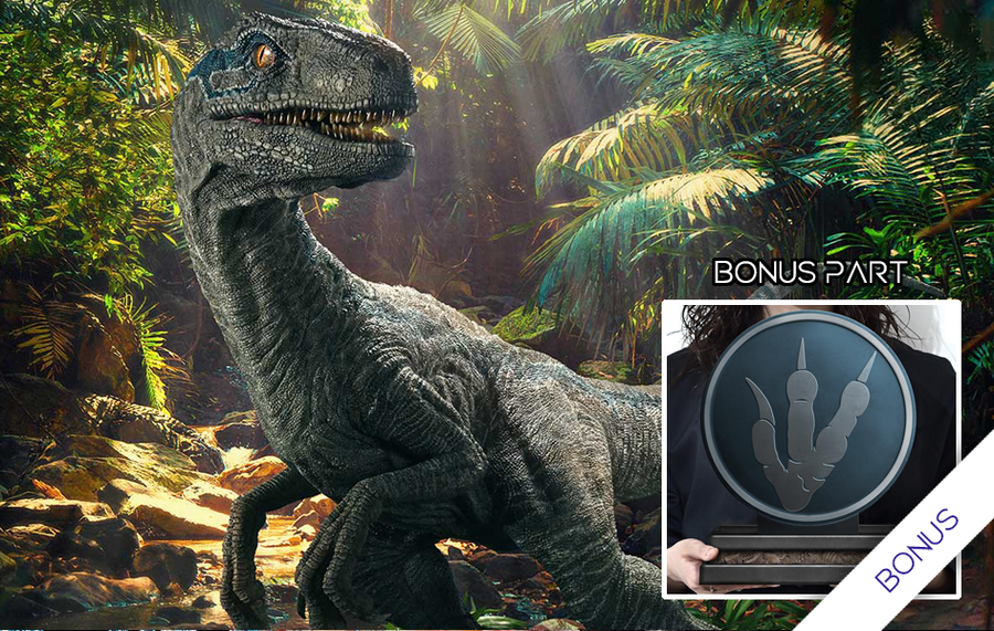 Jurassic World: Fallen Kingdom (2018) - Blue (Bonus) 1/2 Scale Statue