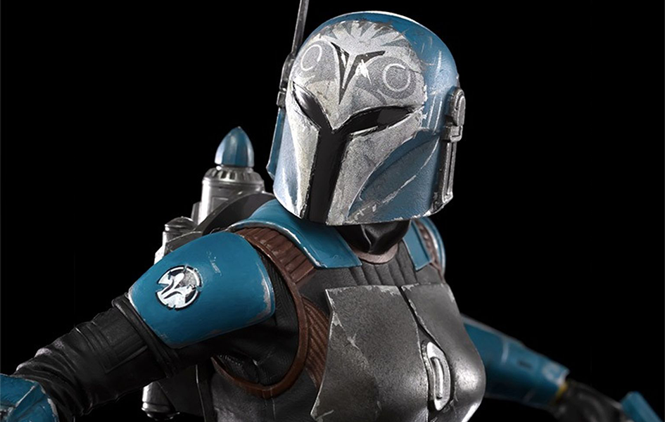 Comprar Star Wars: The Mandalorian Estatua Premier Collection 1/7 Bo-Katan Kryze On Throne 35 Cm De Gentle Giant