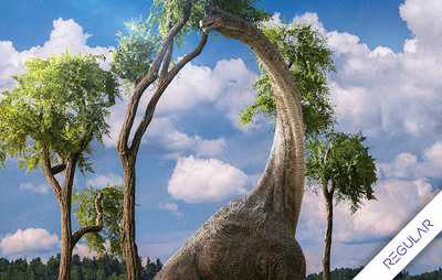 Jurassic Park (1993) - Brachiosaurus (Regular) Statue