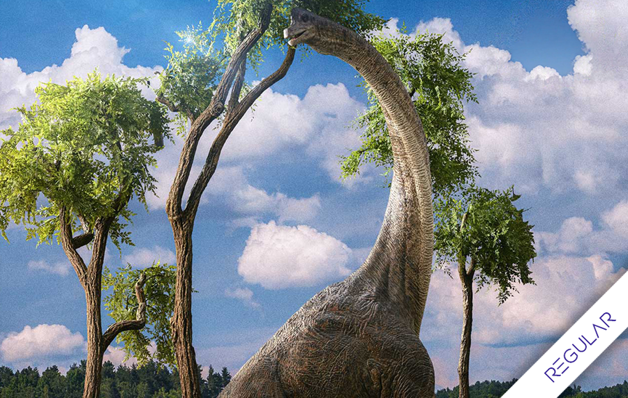 Jurassic Park (1993) - Brachiosaurus (Regular) Statue