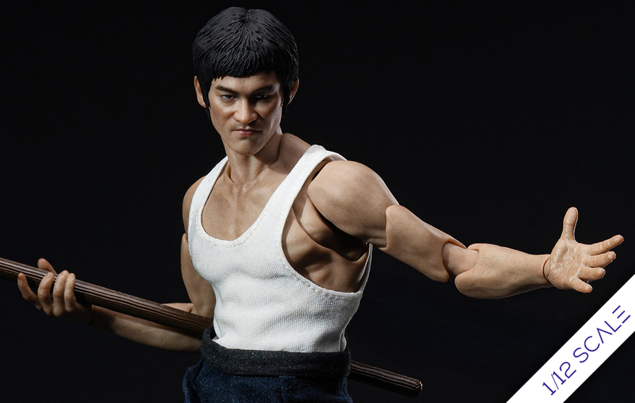 Enter the Dragon (1973) - Bruce Lee (Kung Fu Outfit) InArt 1/12 Scale Figure
