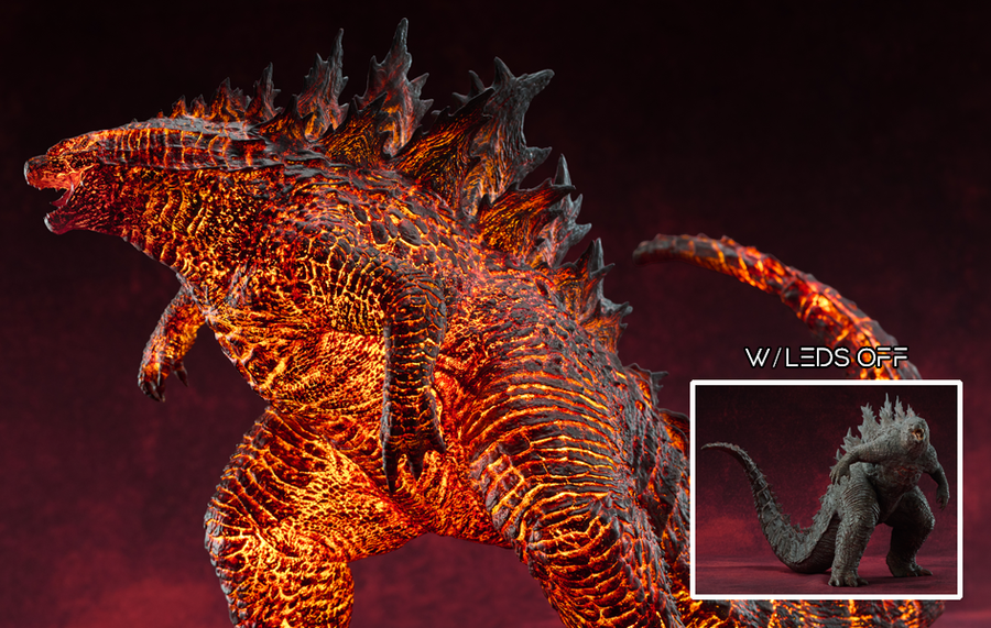 Godzilla: King of the Monsters (2019) - Burning Godzilla 2019 Hall of Fame Series Statue