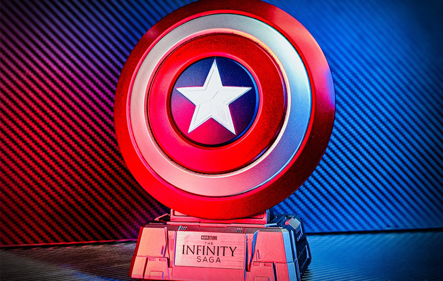 Captain America Pressure-Relief Shield w/ Bluetooth Speaker