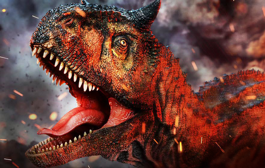 Jurassic World: Fallen Kingdom (2018) - Carnataurus 1/15 Scale Statue
