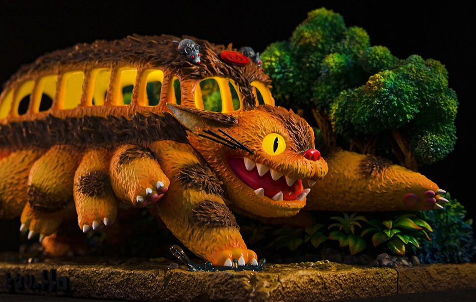 My Neighbour Totoro - Catbus Statue - Spec Fiction Shop