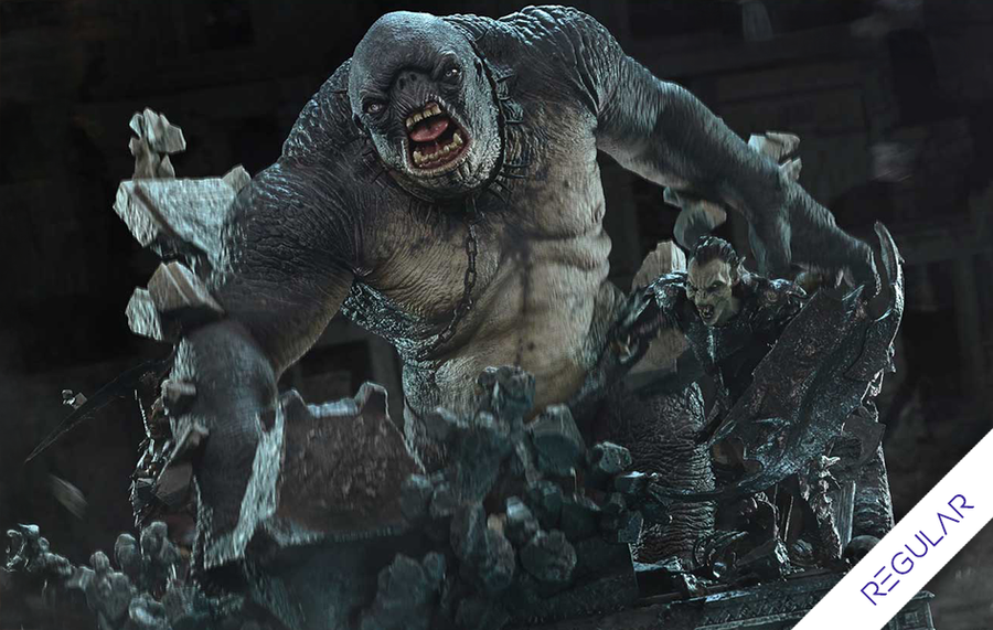 Cave Troll (Regular) 1/4 Scale Statue