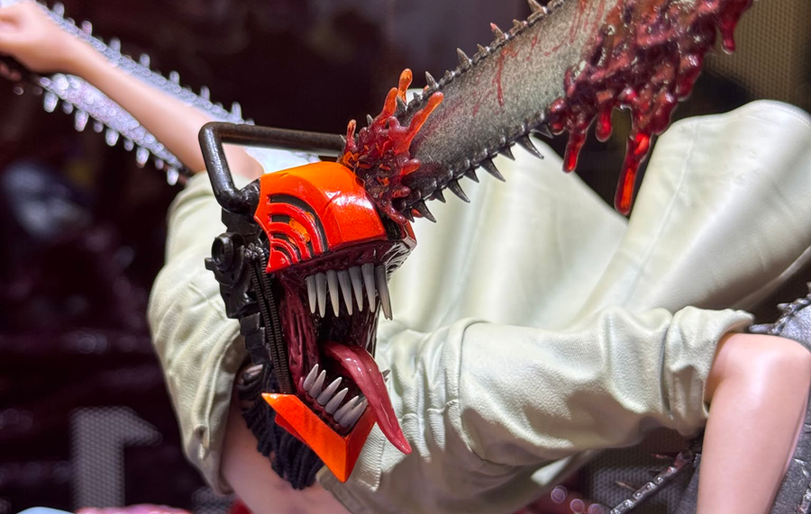 Chainsaw Man – The Movie: Reze Arc - Chainsaw Man & Beam 1/4 Scale Statue