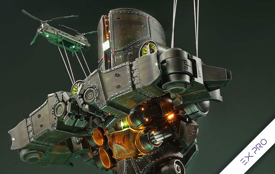 Cherno Mech Pacific Rim - Cherno Alpha (EX Pro Version) Statue - Spec Fiction Shop