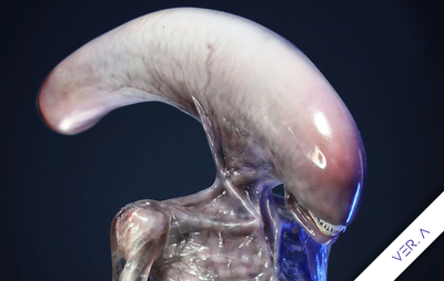 Alien: Covenant - Chestburster (Ver. A) Life-Size Statue by Deep Tale