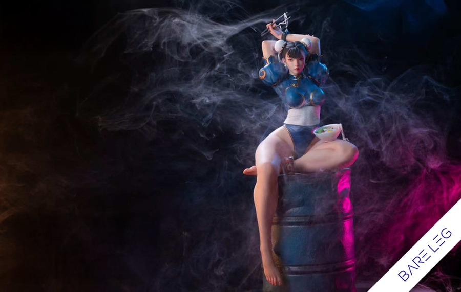 Chun-Li (Ver. B - Bare Leg) 1/4 Scale Statue by Origin Studio