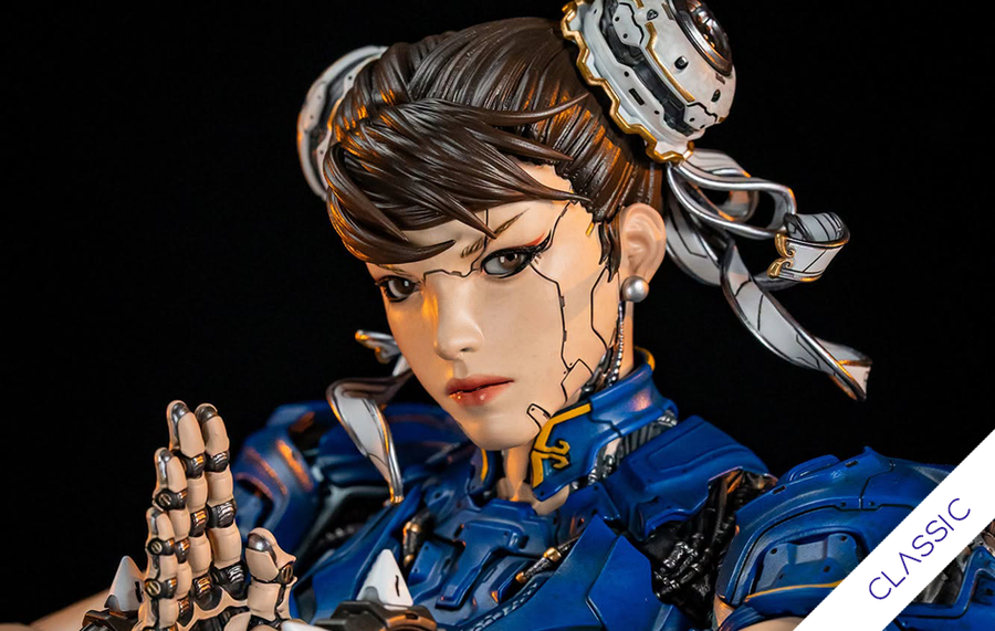 Chun-Li Android (Classic) 1/4 Scale Statue