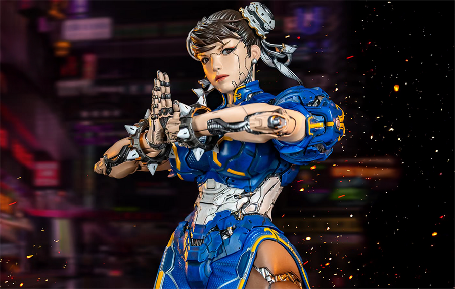 Chun-Li Android 1/4 Scale Statue