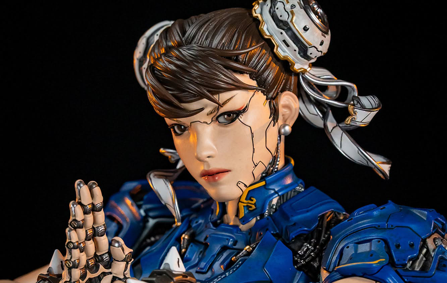 Chun-Li Android 1/4 Scale Statue