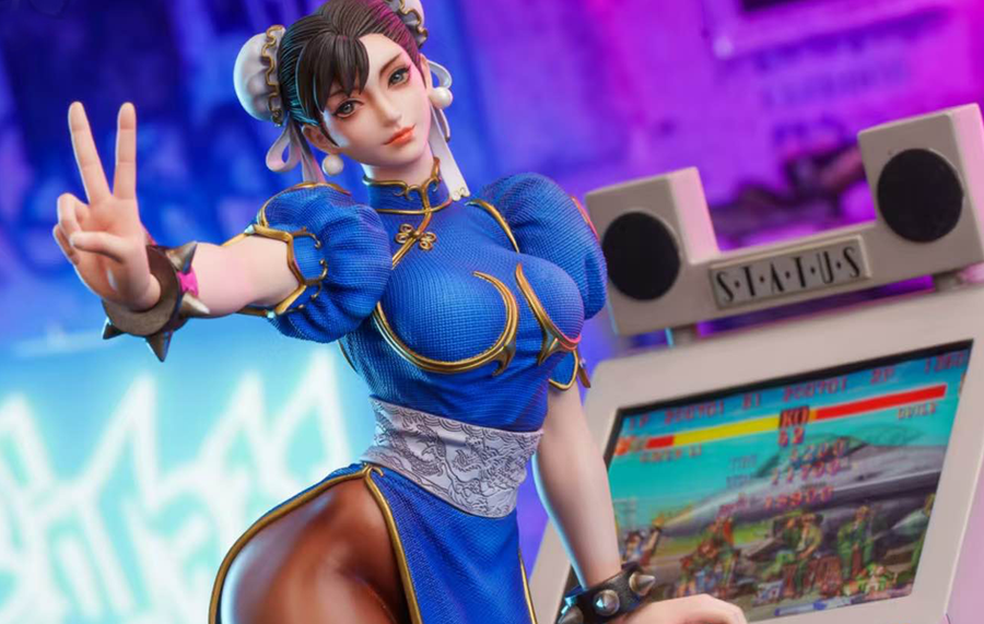 CAPCOM 40th Anniversary - Chun-Li 1/6 Scale Statue
