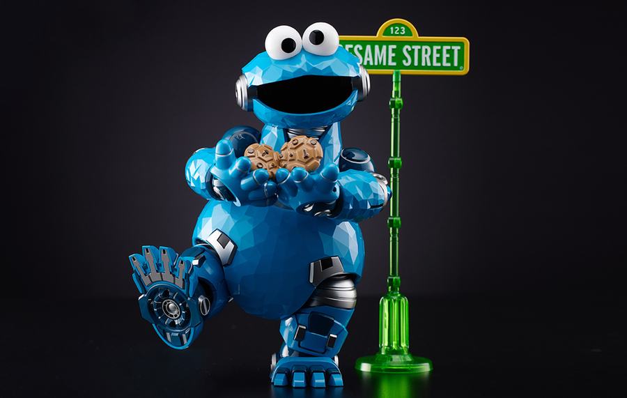 Sesame Street - Cookie Monster CARBOTIX Figure