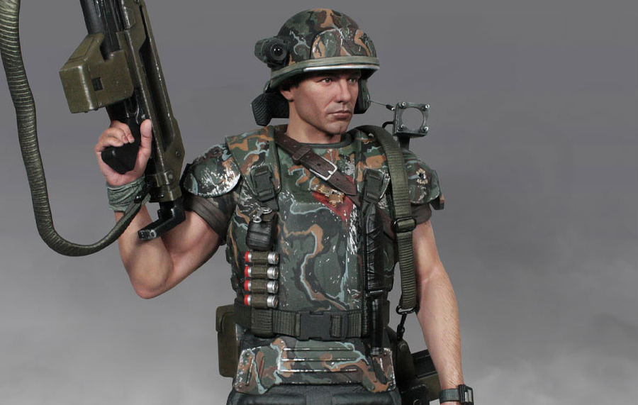 Aliens - Cpl. Dwayne Hicks 1/4 Scale Statue