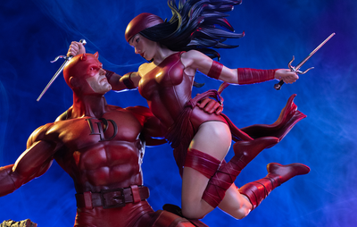 Daredevil and Elektra 1/6 Scale Diorama