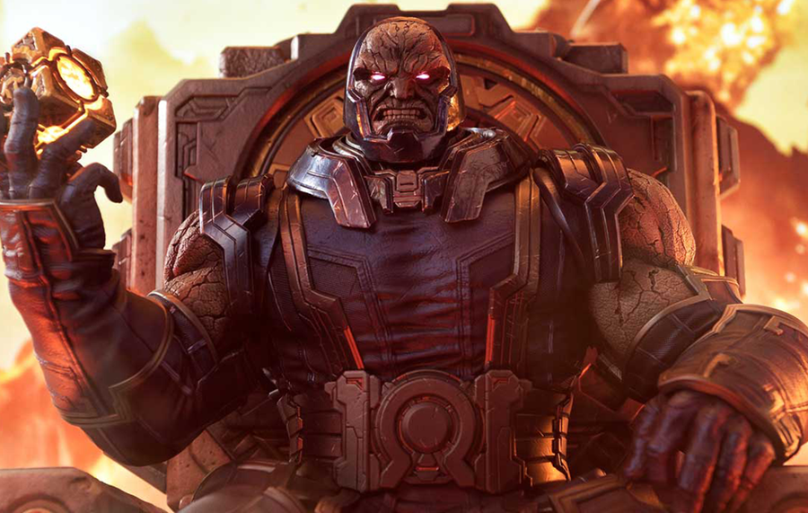 Darkseid on Throne (Design by Carlos D'Anda) Regular Version 1/4 Scale Statue
