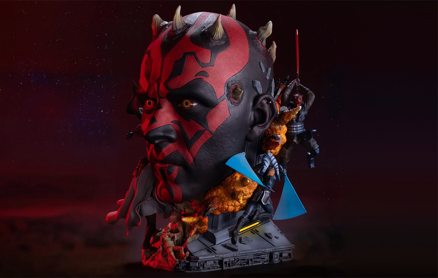 Darth Maul Fine Art Bust 1/4 Scale Statue