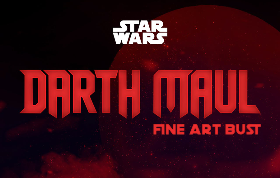 Darth Maul Fine Art Bust 1/4 Scale Statue