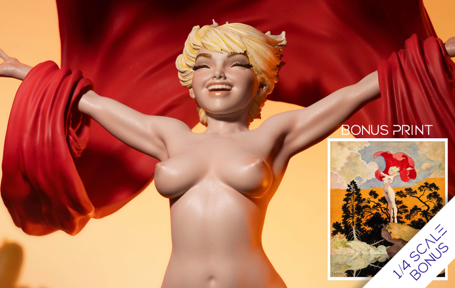 Frazetta Legacy - Dawns Early Light 1/4 Scale Statue - BONUS VERSION WITH PRINT