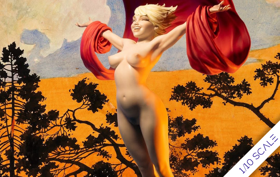 Frazetta Legacy - Dawns Early Light 1/10 Scale Statue