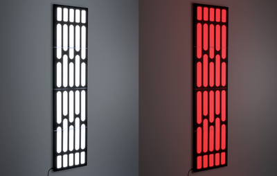 Star Wars - Death Star Wall Panel Light w/ Color Change & Music Reactive Modes