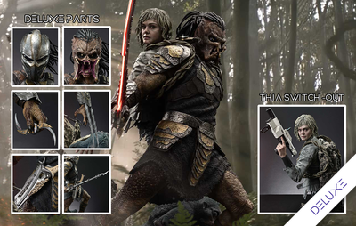 Predator: Badlands - Dek & Thia (Deluxe) 1/3 Scale Statue