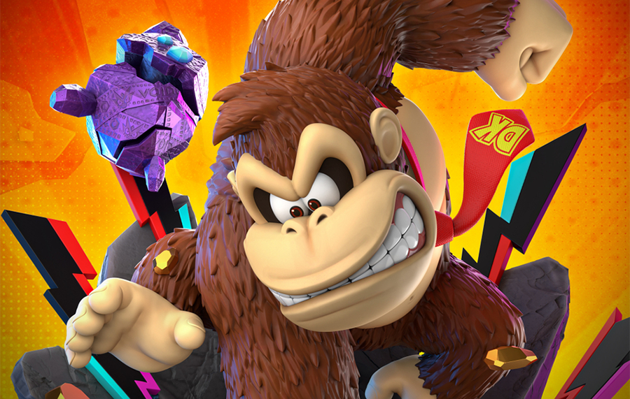 Donkey Kong Bananza Statue by Dream Studio