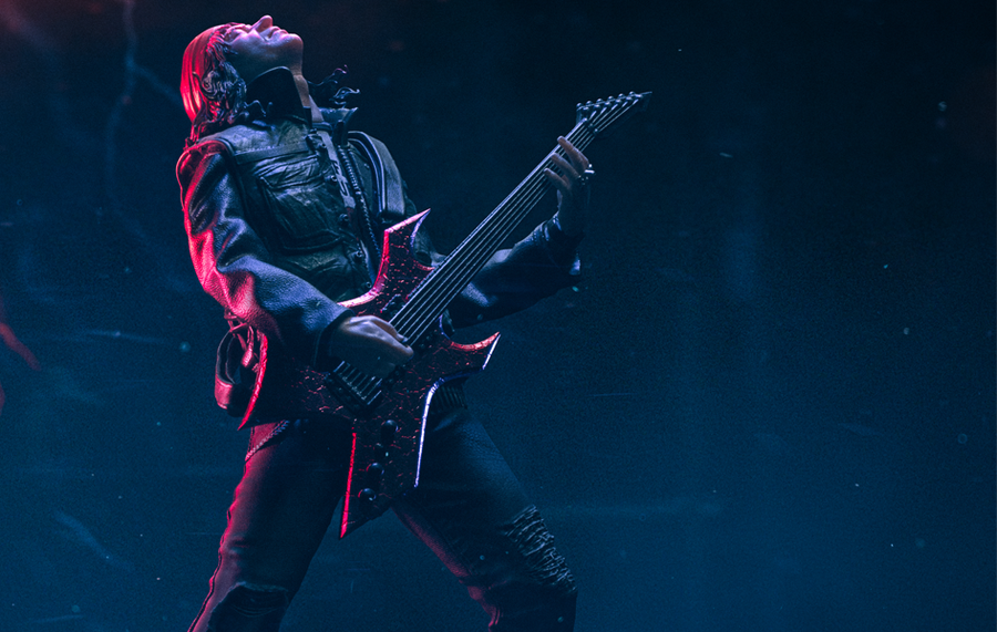 Stranger Things - Eddie Munson Art Scale 1/10