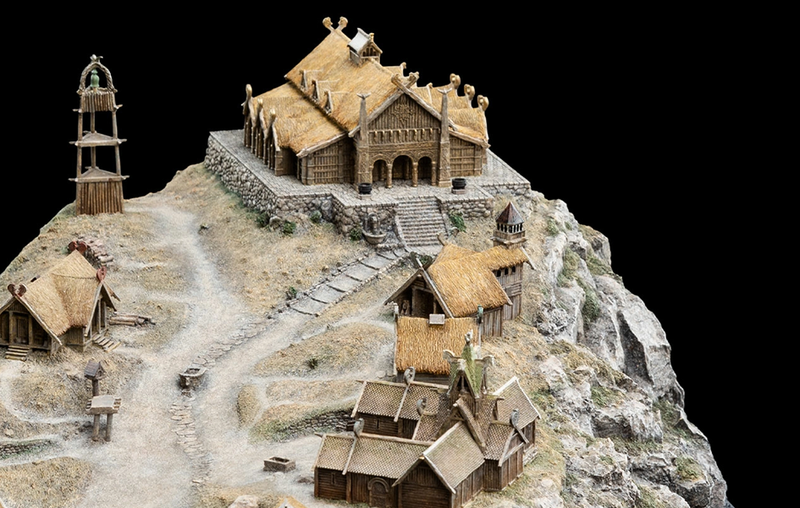 Edoras Set LOTR - Edoras Environment - Spec Fiction Shop