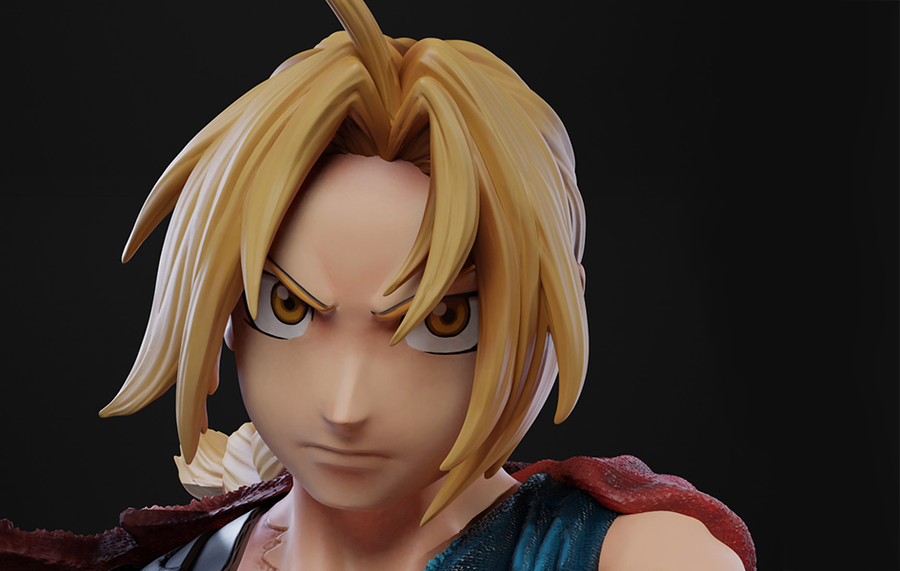 Edward Elric 1/4 Scale Statue