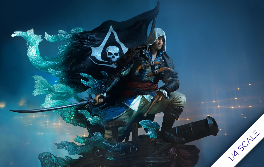 Assassin's Creed: Black Flag Resynced - Animus Edward Kenway 1/4 Scale Statue