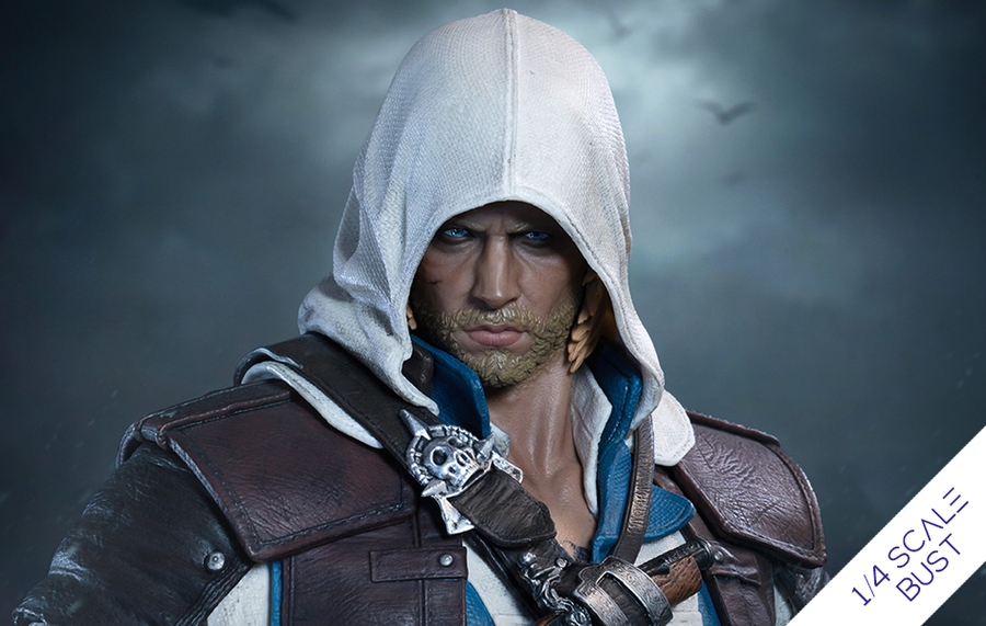 Assassin's Creed: Black Flag Resynced - Animus Edward Kenway 1/4 Scale Bust