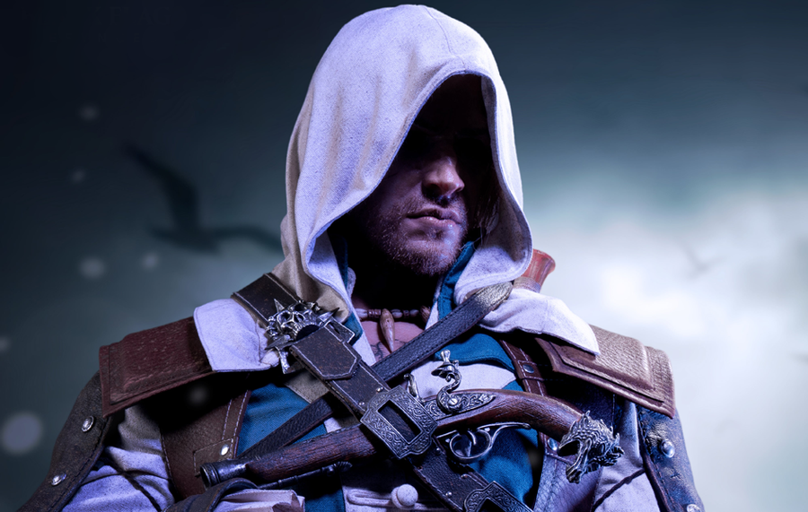 Assassins Creed Black Flag Resynced - Edward Kenway 1/2 Scale Statue