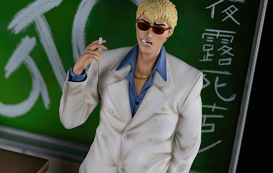 Onizuka Eikichi 1/6 Scale Statue by Akihabara Club