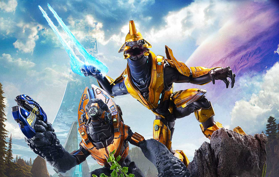 Halo: Campaign Evolved - Elite Zealot & Grunt Minor: Covenant Assault 1/4 Scale Statue