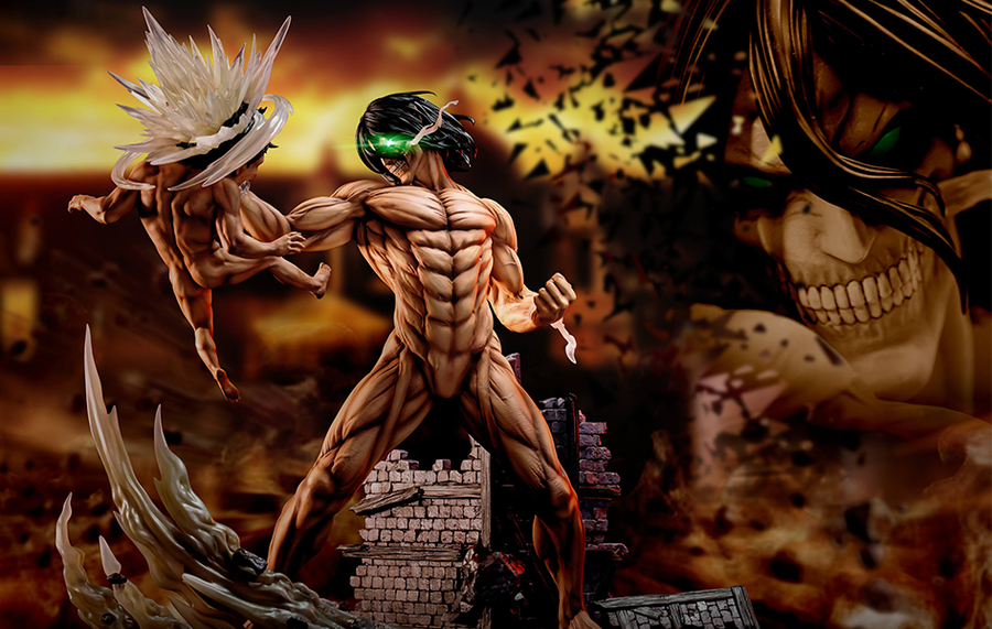 Attack on Titan - Eren Titan Statue