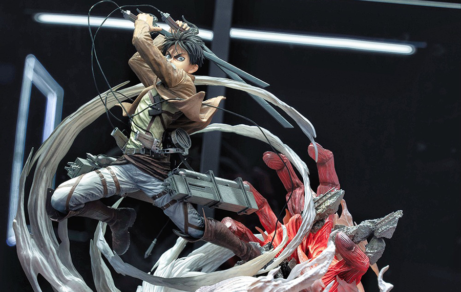 Attack on Titan - Eren vs. Colossal Titan 1/6 Scale Statue