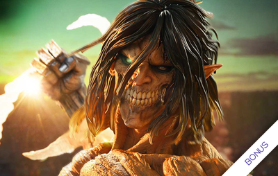 Attack on Titan - Eren Titan (Bonus) Statue