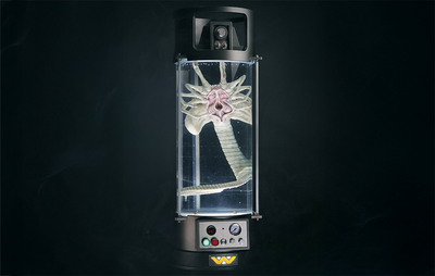 Facehugger Stasis Chamber Life-Size Replica by Deep Tale