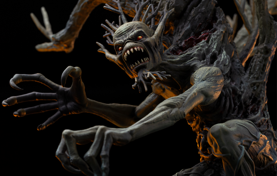 Iron Maiden - Fear of the Dark Eddie Art Scale 1/10