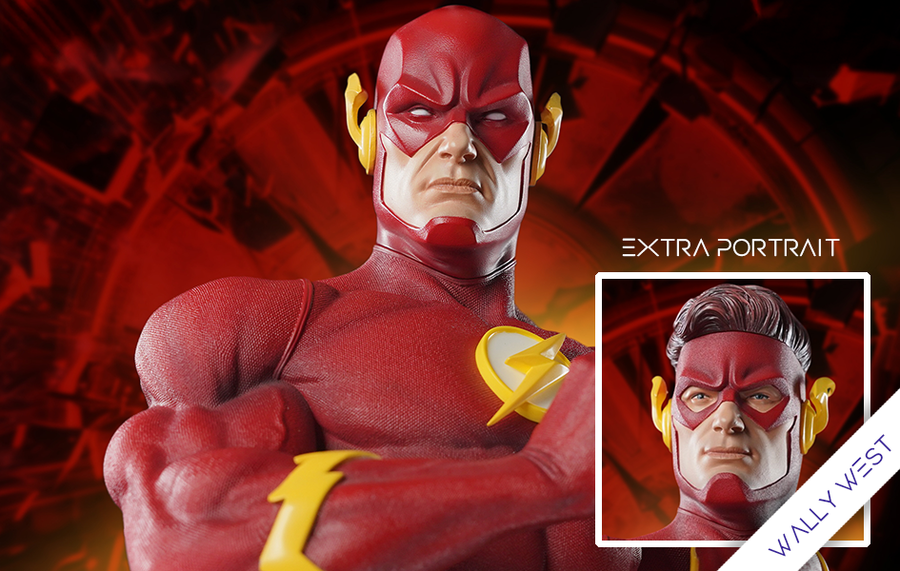 The Flash (Wally West) Prestige Series 1/3 Scale Statue