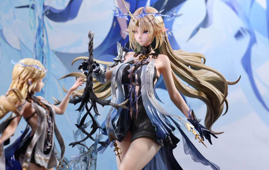 Wuthering Waves - Fleurdelys & Cartethyia Statue