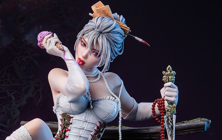 AmerFort Series - Flower Hunter by LouLL AroLL 1/4 Scale Statue