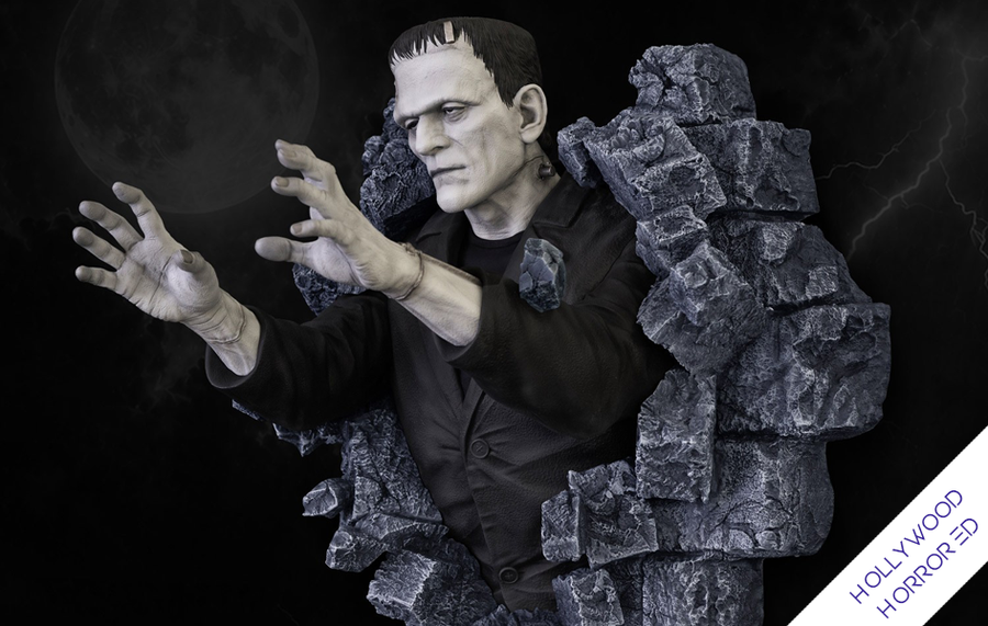 Frankenstein (Classic Horror Ed.) Life-Size Wall Sculpture