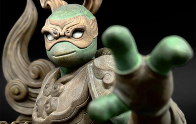 TMNT - Furinkazan Michelangelo Statue